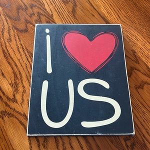 I love us board